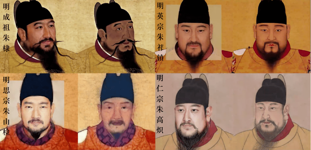 陈道明还原度最高!ai 脑补宋明清皇帝长相,四大模型构想真实五官