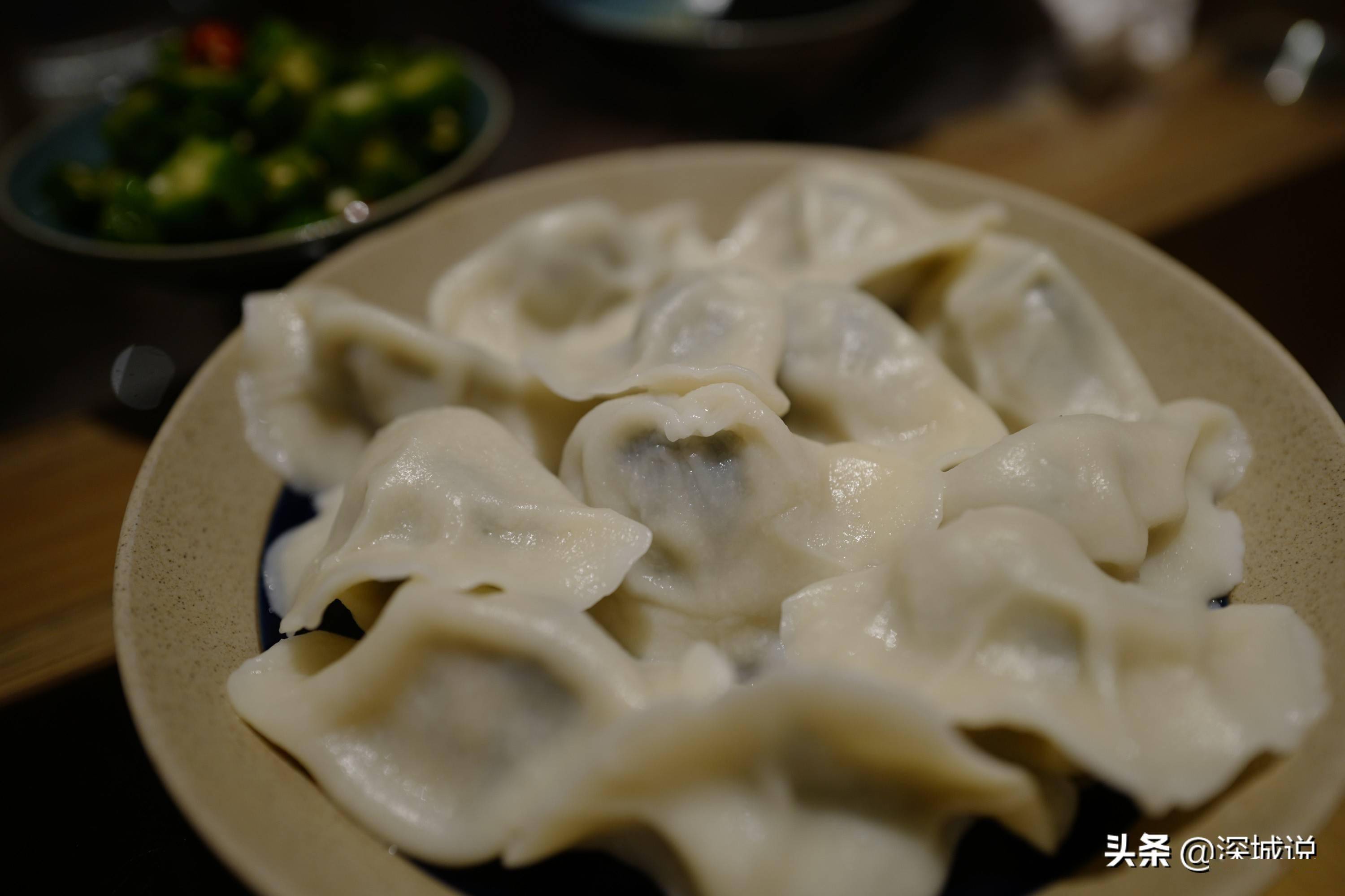 深圳深夜食堂的代表店之一海胆饺子鲜美配小酒更佳