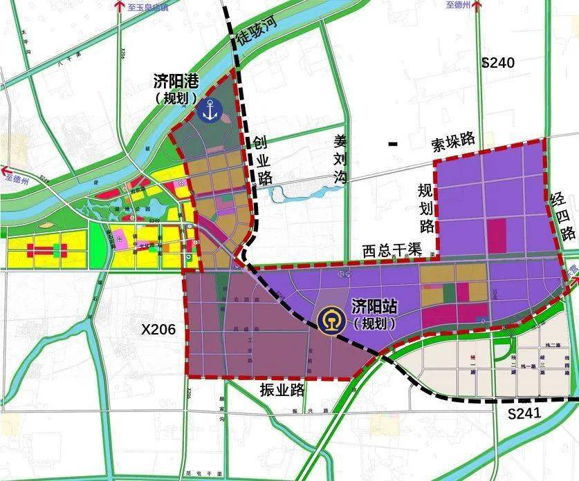 济阳区垛石街道规划图图片