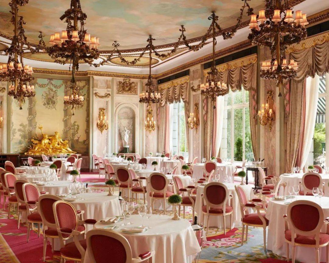 伦敦米其林一星丽兹可能是全世界最美的餐厅