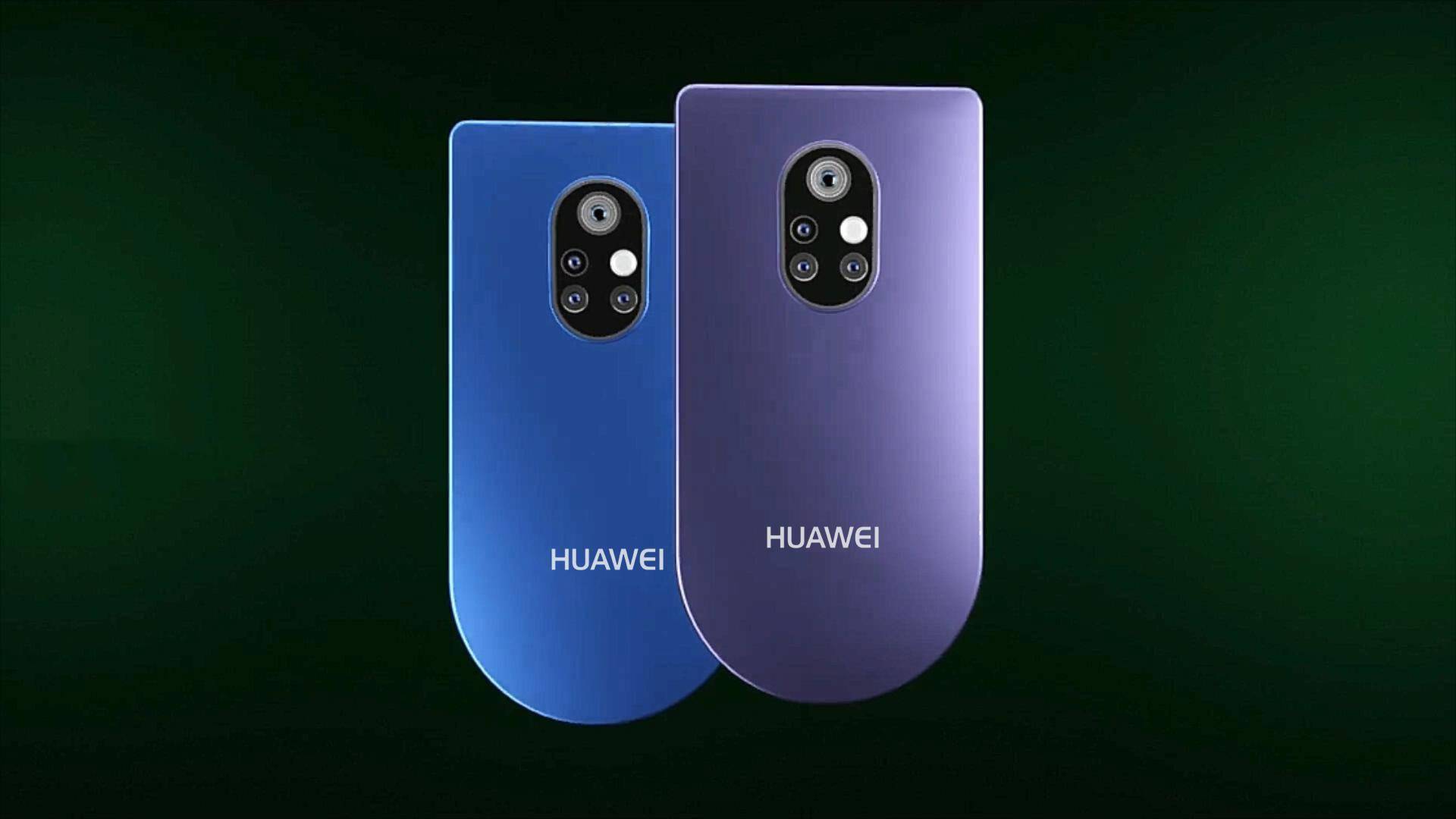 华为mate50pro概念机直面全屏覆盖半圆形机身