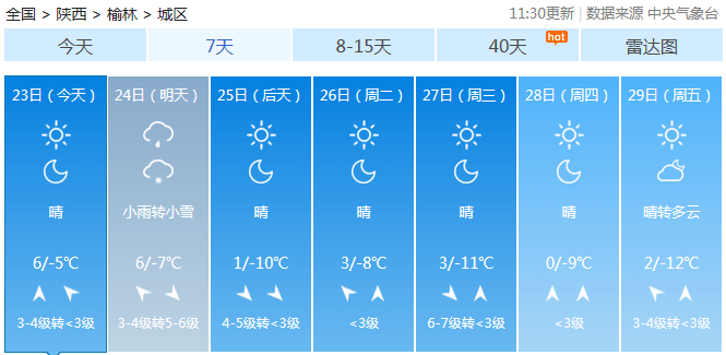 2021年的第一场雨雪即将登场,具体时间在