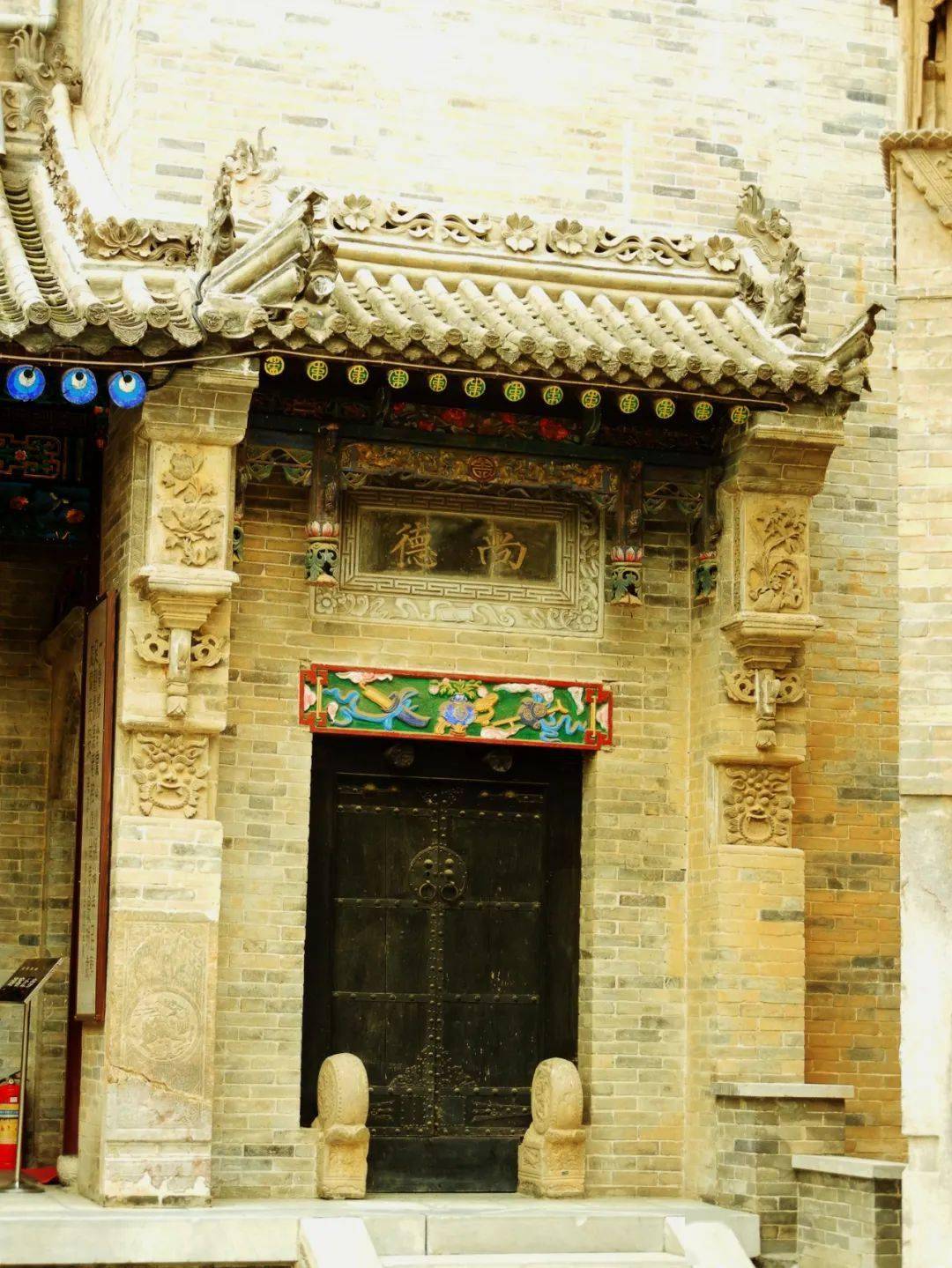 中式营造:带您读懂中国古代传统建筑构建-墀头 _图案