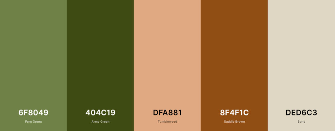 高级感 100% 配色大赏!