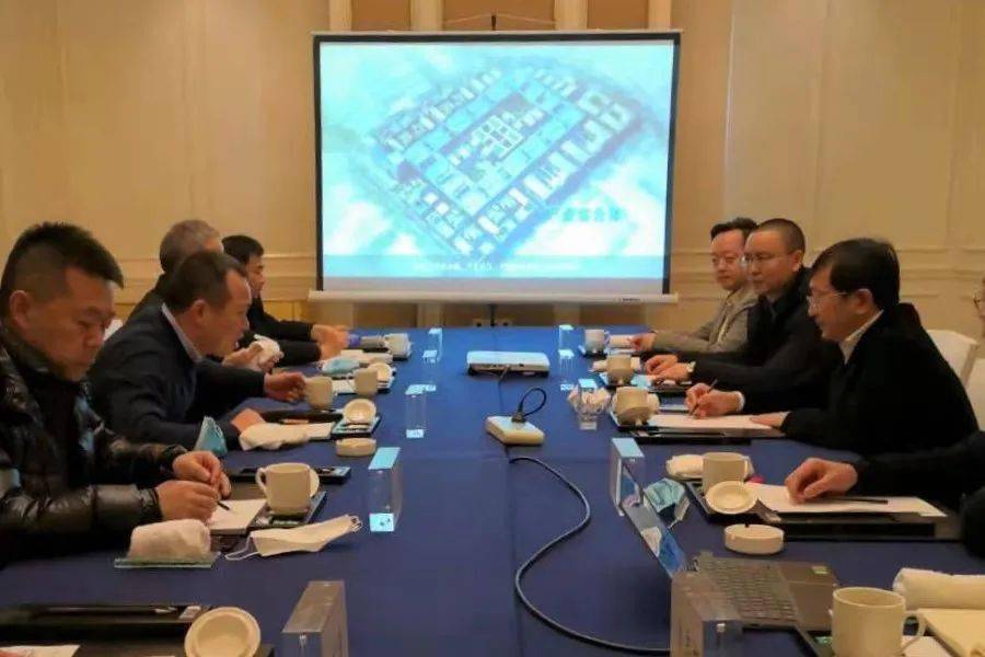 四川省成都市大邑县县长陈大用一行莅临中南集团调研指导工作并开展