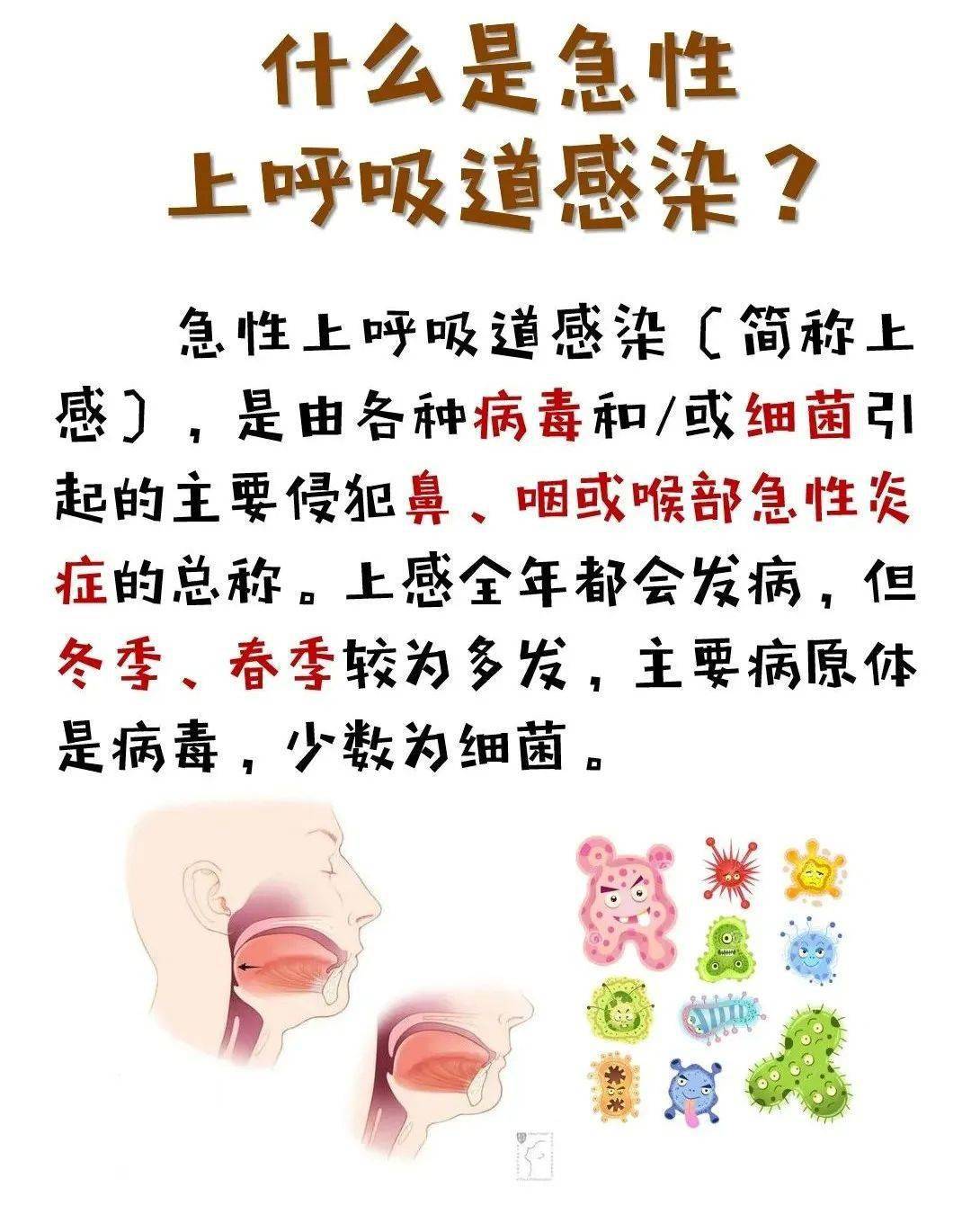科普丨药师带您区分不同类型的上呼吸道感染