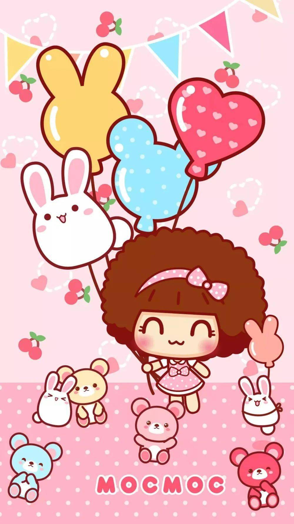 【手机壁纸】摩丝女孩