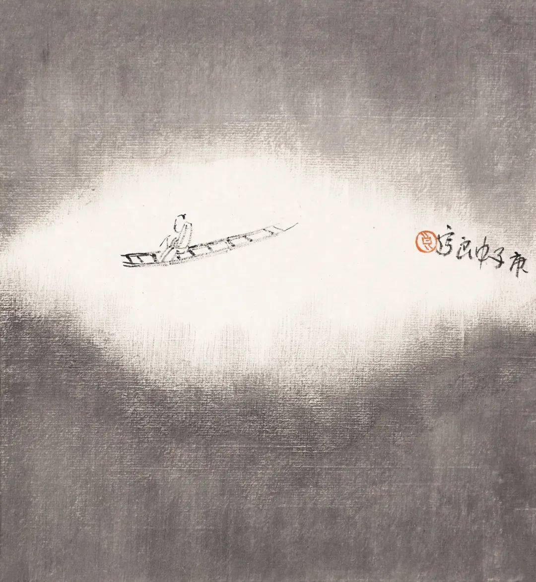 作品欣赏杨中良山水圈2021系列07