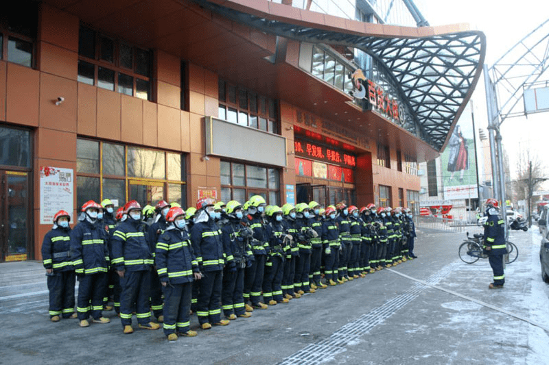 四平市消防救援支队开展应急宣传实战拉动演练