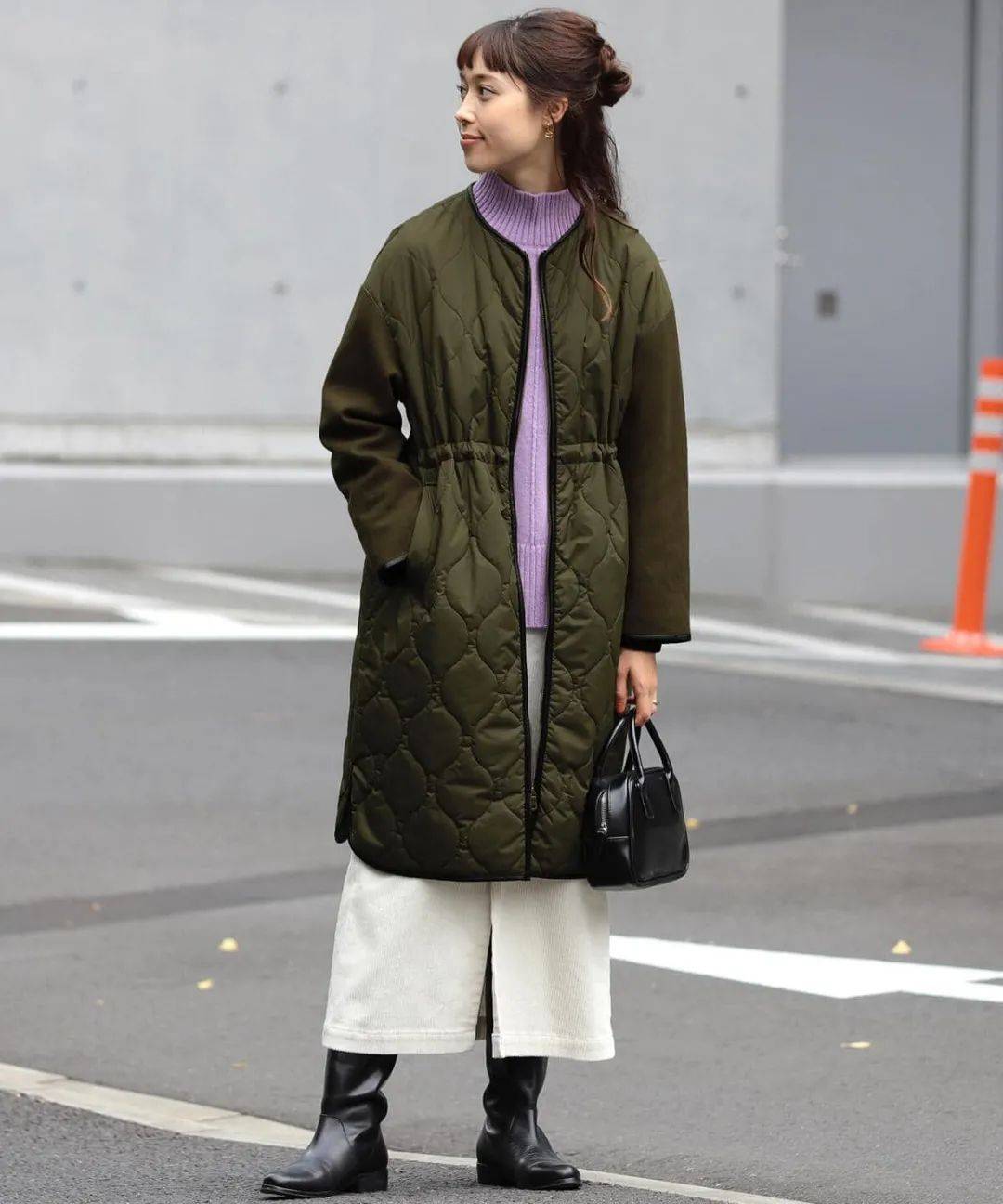 日本冬天穿衣打扮图片