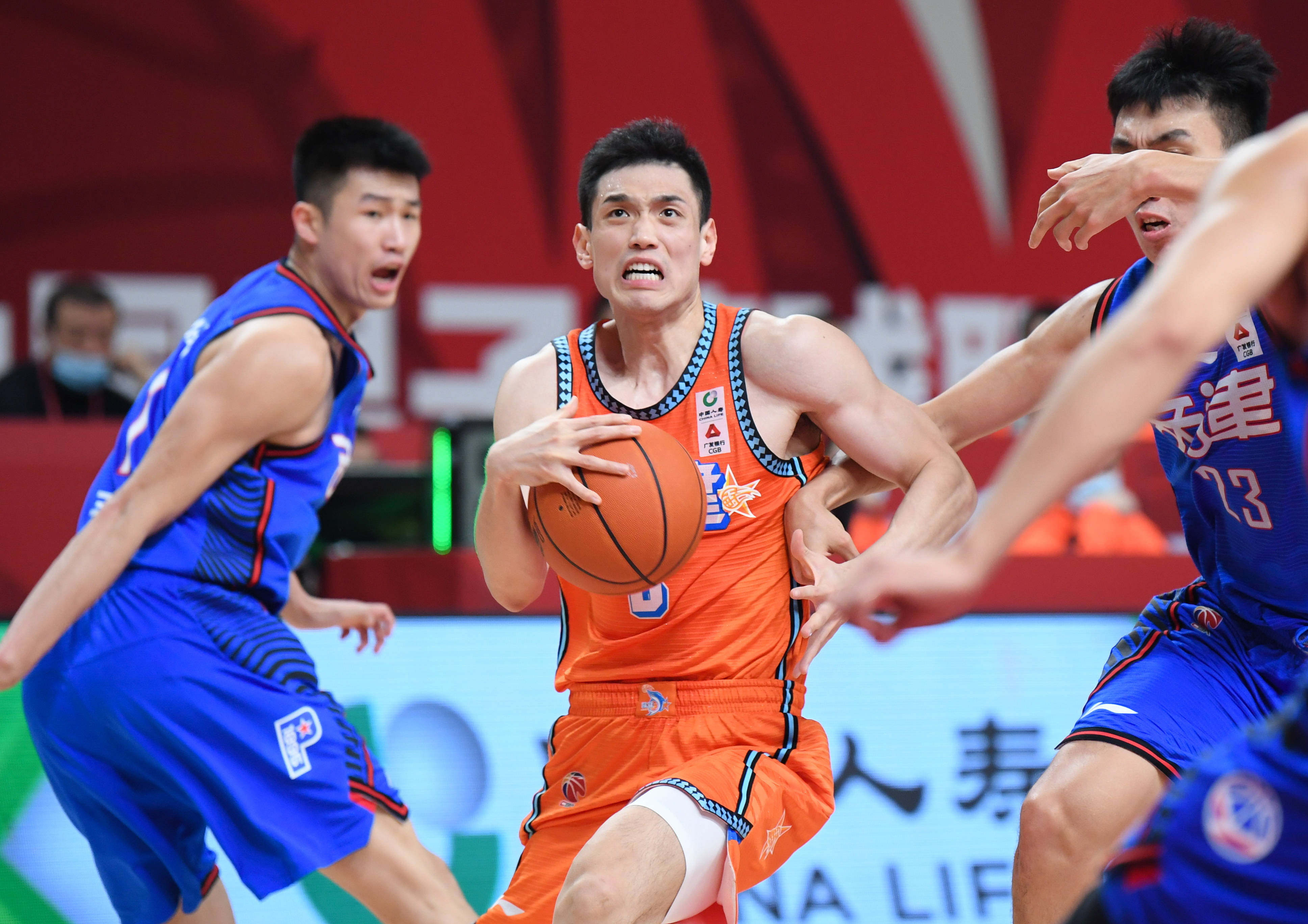 篮球——cba第二阶段:福建豹发力对阵天津先行者