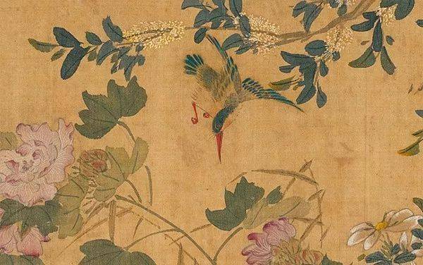 周之冕写意花鸟,意态生动!_古代