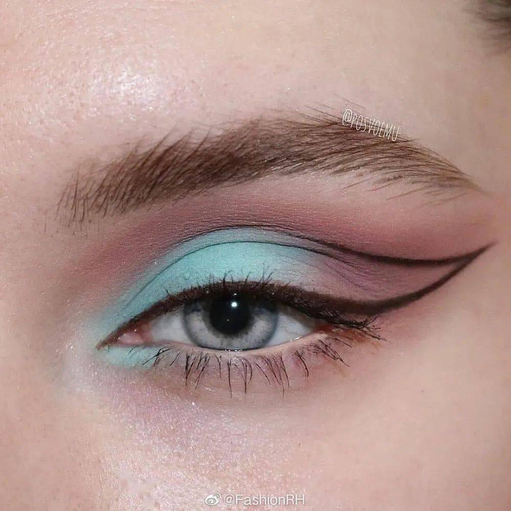 日常仙女眼妆欧美眼妆创意眼妆分享眼影超吸睛气质满满