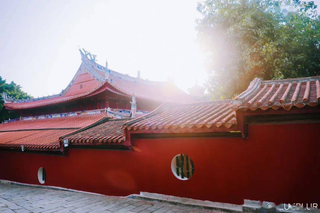 开元寺红墙图片