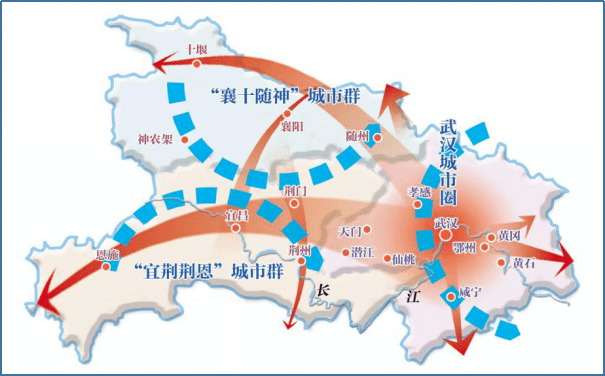 完善武漢都市圈協同聯動機制,推動優勢產業鏈圈內延伸,建設城市圈大