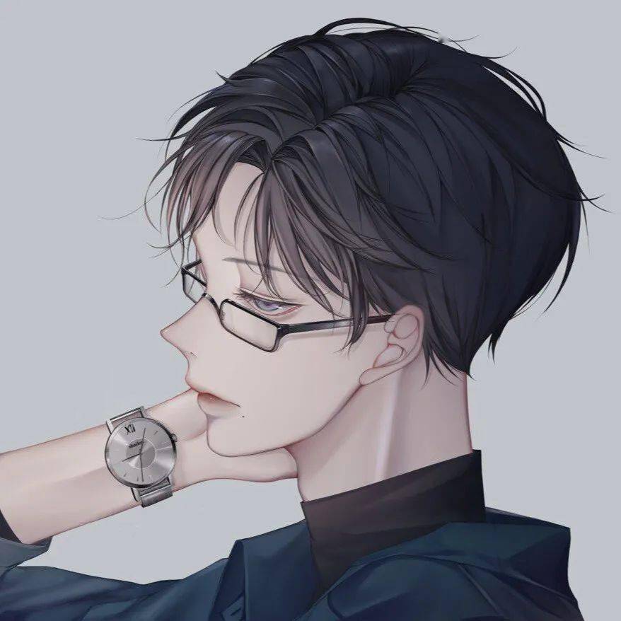 微信头像周杰伦动漫男头