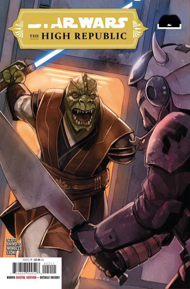 漫画 星球大战 共和国巅峰 第2集预览图公布 绝地