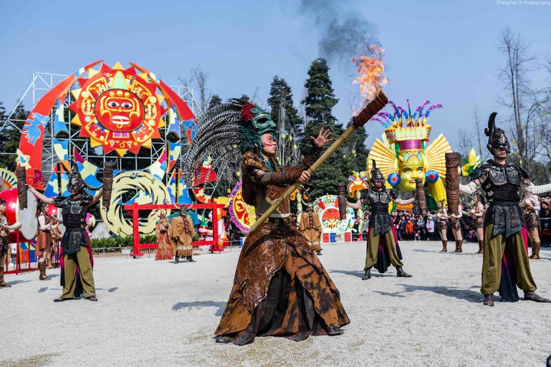 金沙太阳节祭祀场面