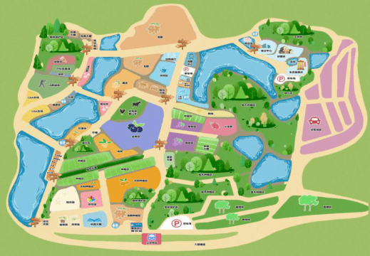 长沙园林生态园地图图片