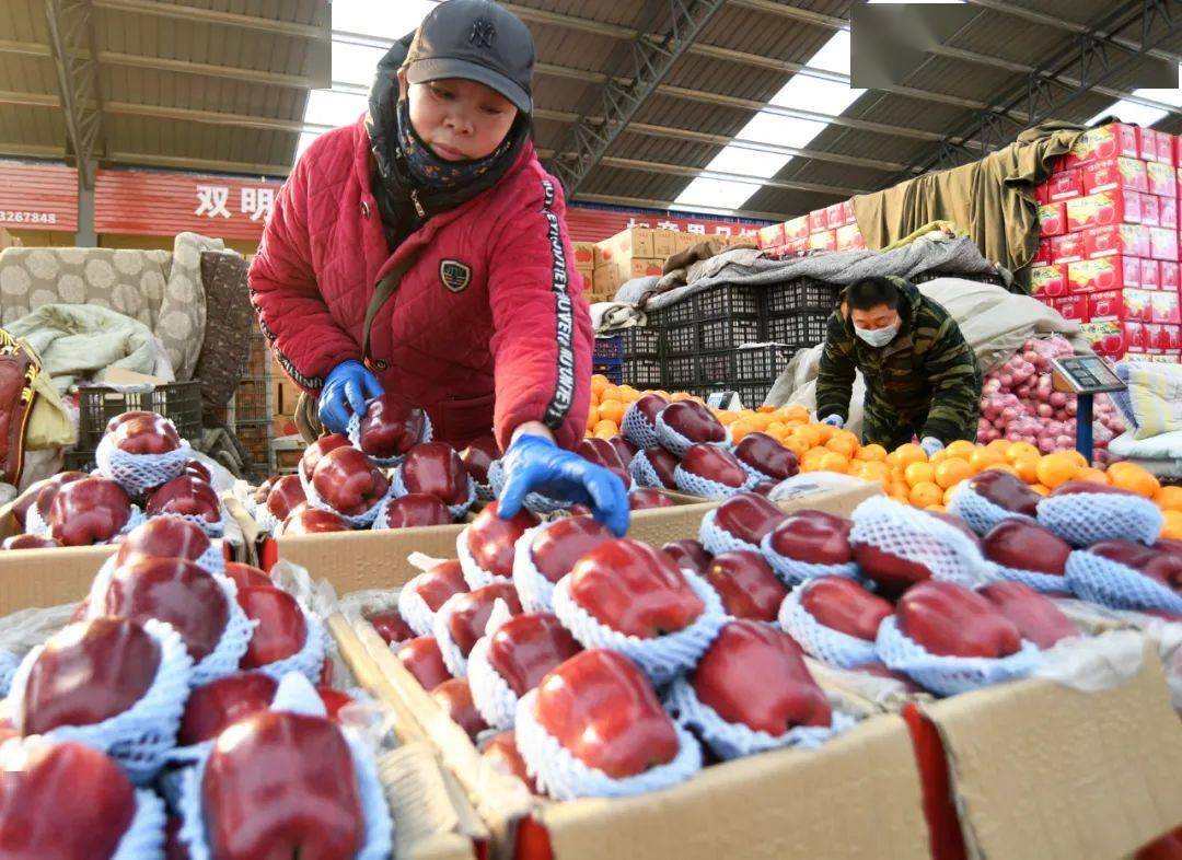 市场供应足 年味悄然到