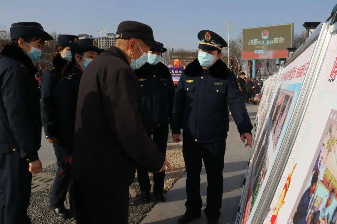 武功县举行扫黑除恶专项斗争图片展暨护航2021平安武功十大行动启动