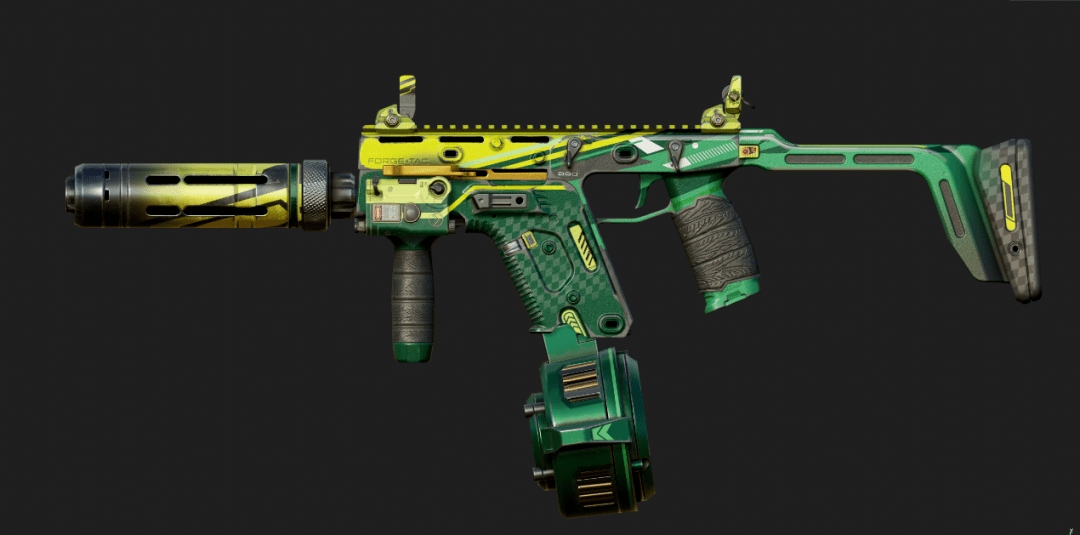 冲!摇滚霓彩-smg5同为冲锋枪的smg5则与新秀fennec不同,smg5在过去的