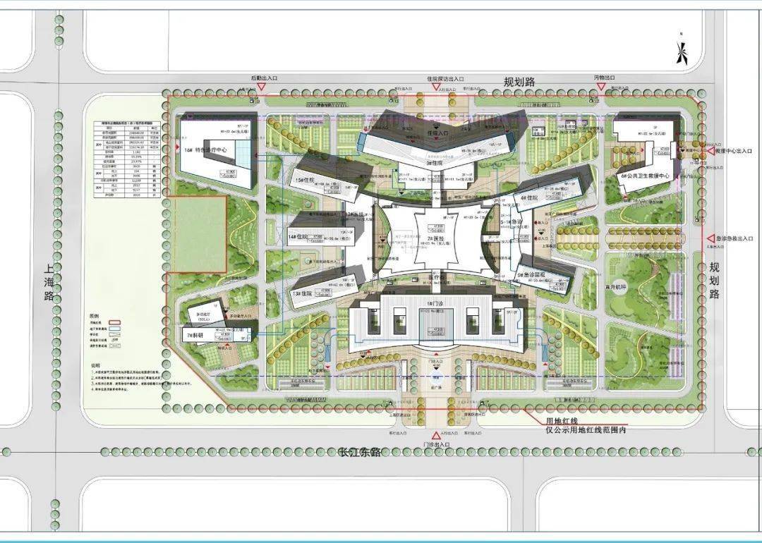 占地23万多平方米床位3000个菏泽市立医院东院最新规划公布