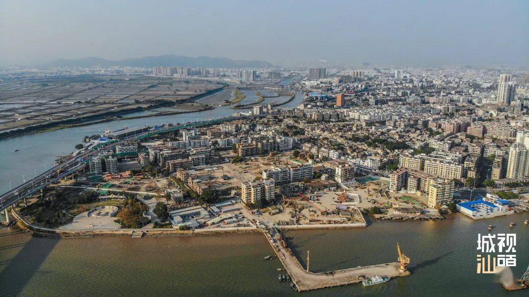 汕头海滨路东延,西延进行时,未来打通至东海岸,牛田洋.