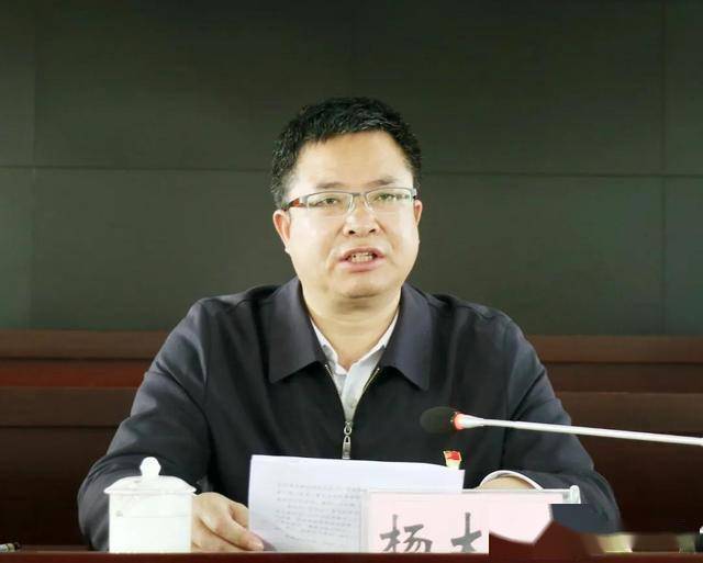 县长杨大东参加会议并讲话.副县长李伟,何发叶参加会议