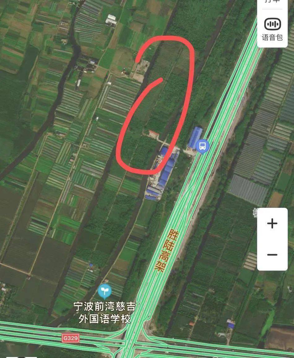 大概是这个地方吧再来看看卫星地图紧邻胜陆高架a33地块放大一下所以