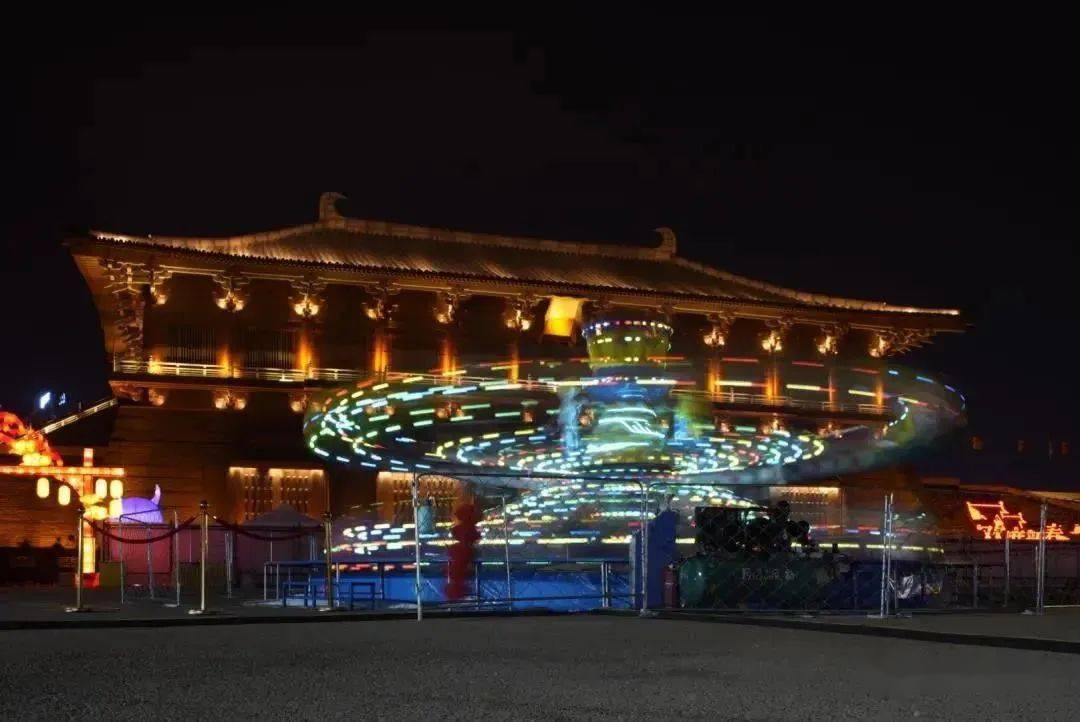 这个春节西安靓了盛世长安夜首秀艳全国