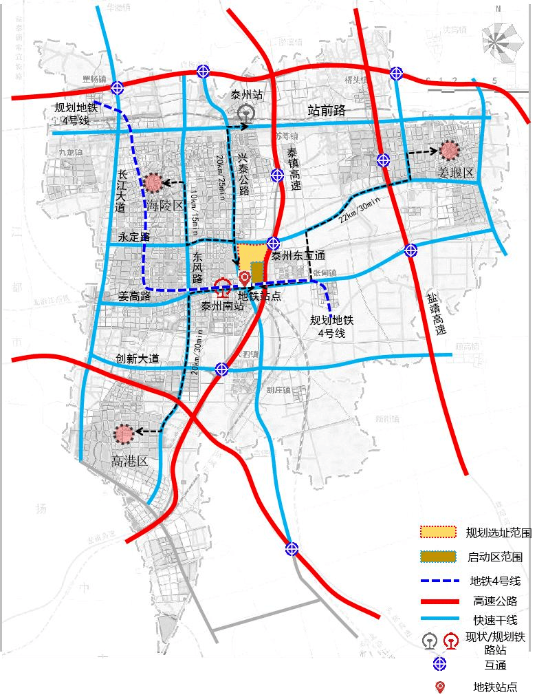 泰州2021年规划图图片