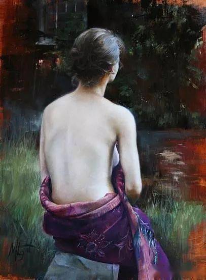 美国艺术家玛拉莱特maralight人体油画中的女性
