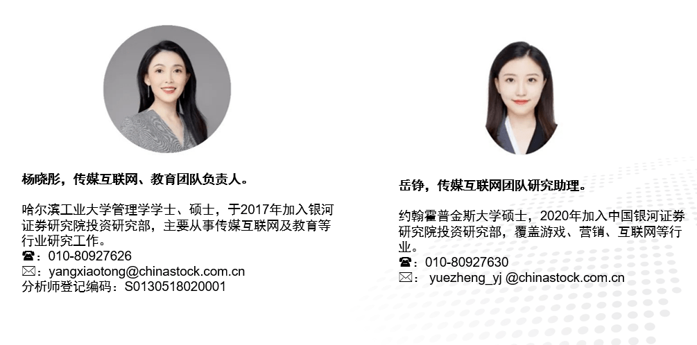 【银河传媒互联网】2021新春娱乐指南