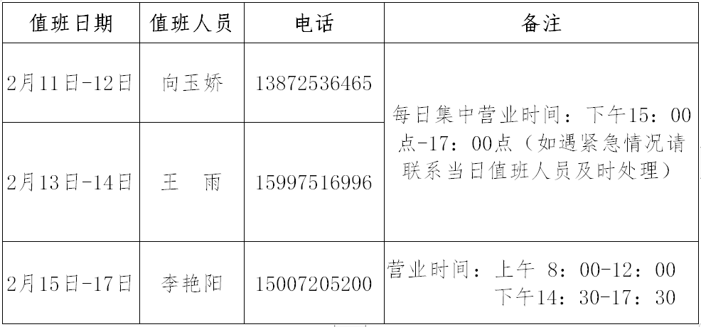 17日暫停營業特此告知長陽深燃天然氣有限公司二0二一年二月七日來源