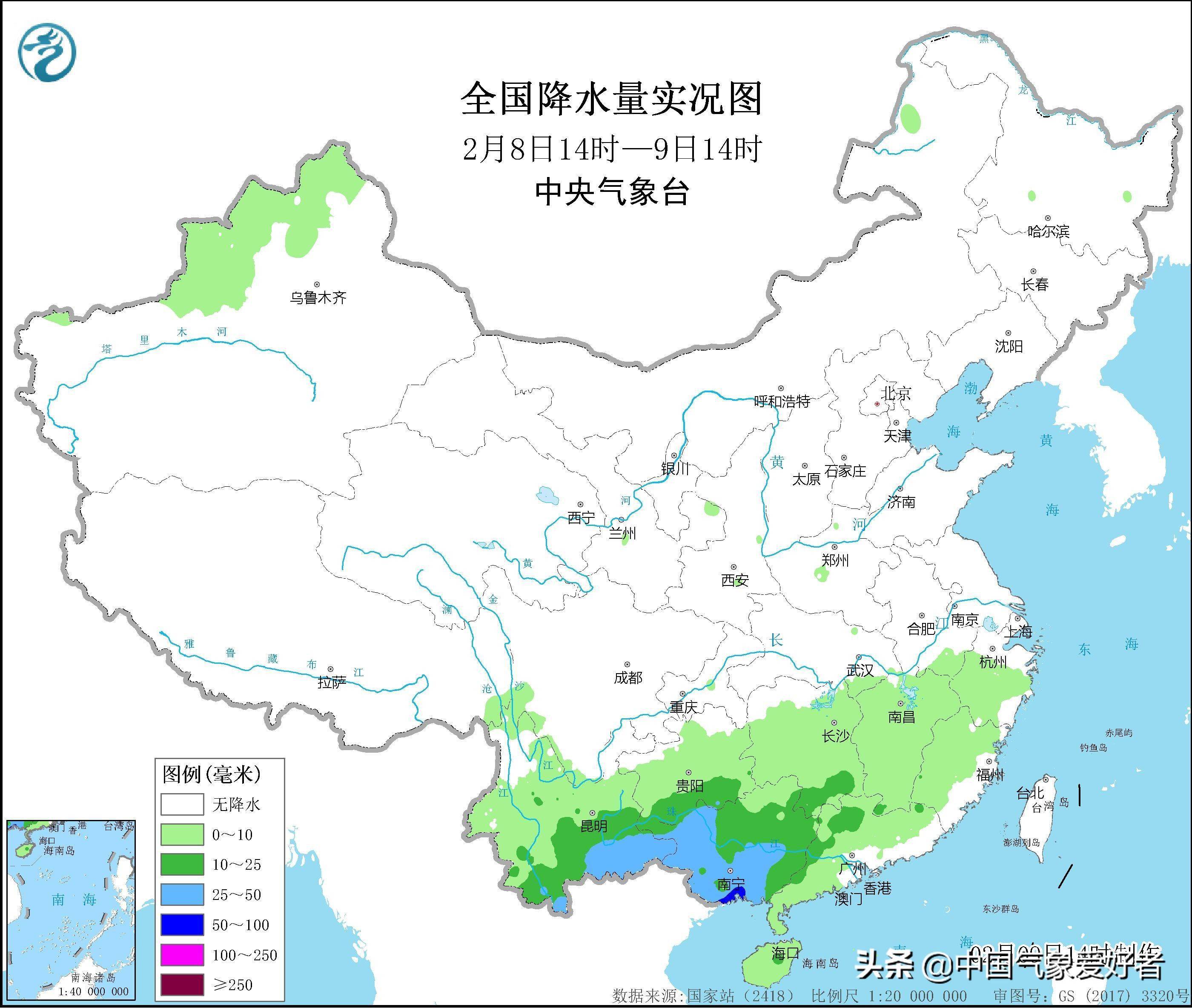 暴雨越下越冷廣西局部破10度廣東福建跟上分析堪比寒潮