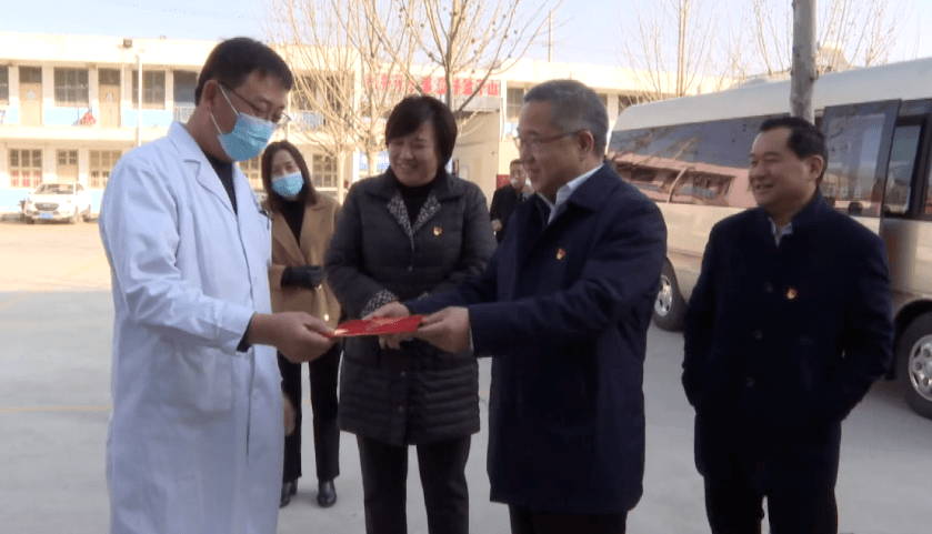 濮阳市委常委,秘书长惠康一行到台前县开展新春走访慰问活动