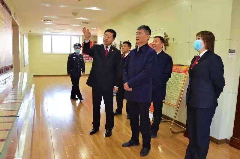 王卫东到市法院市司法局市国家安全局武警菏泽支队调研