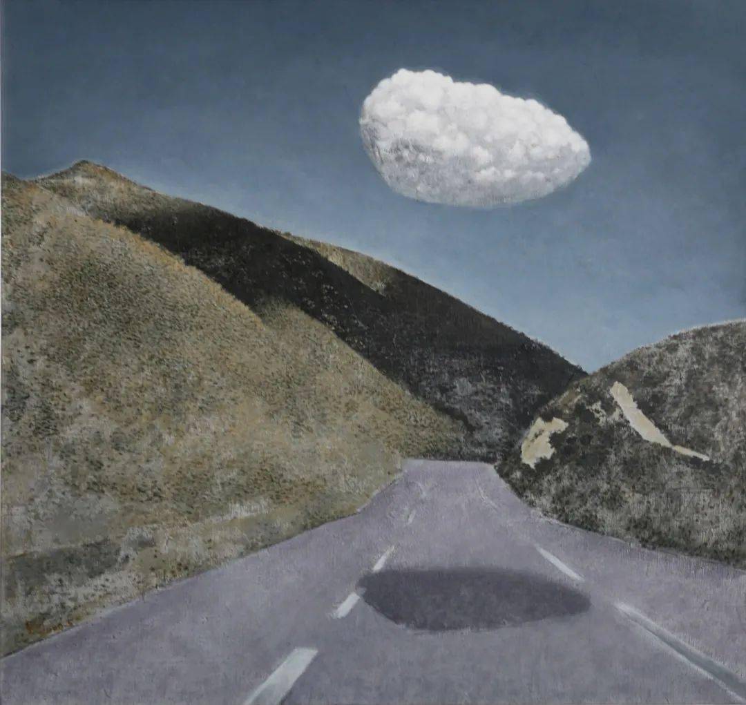 王耀中《吉兆》100cm×100cm 油画何佳《河畔》120cmx70cm 油画马福利