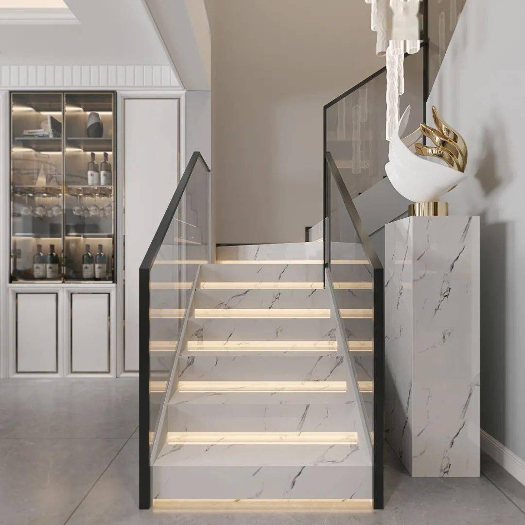 207㎡美式轻奢风格装修丨圣洁纯粹绽放生活美学