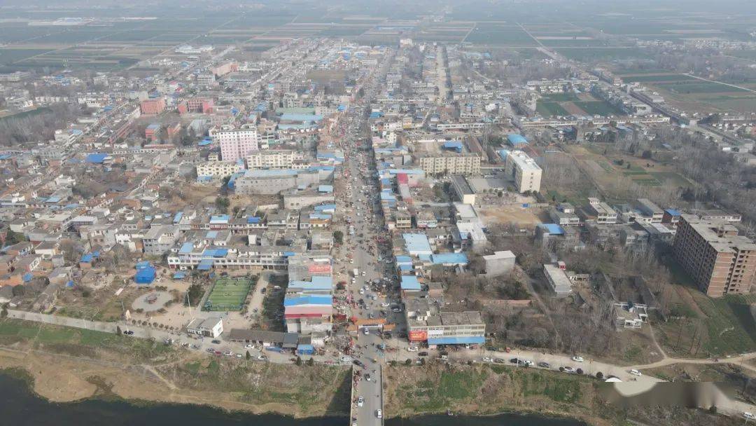 实拍邓州四大名镇之汲滩镇赶年集!_河口