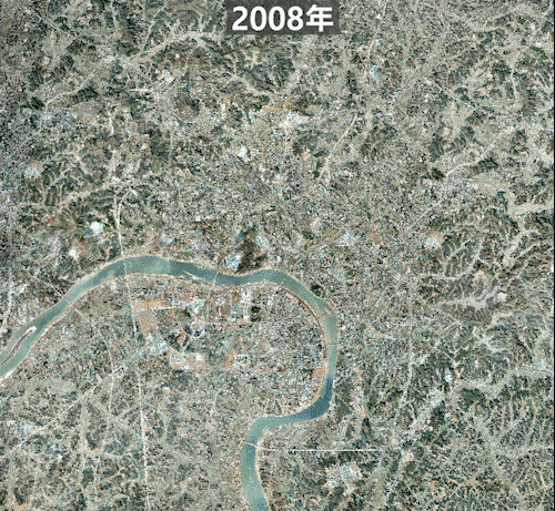 卫星带你看株洲城市蝶变：这些地方是否也留下了你的身影