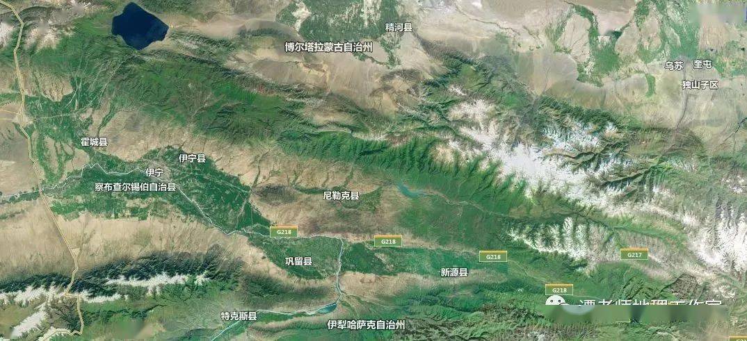 【课外地理 】从魔鬼西风带看伊犁河谷湿润的地理原因