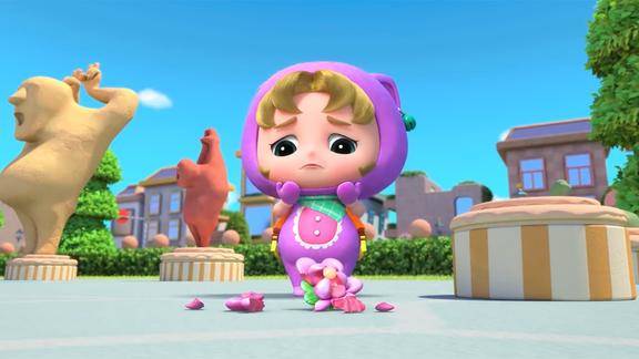 百变校巴小茜碰碎了雕像一定很值钱啊这下可完了