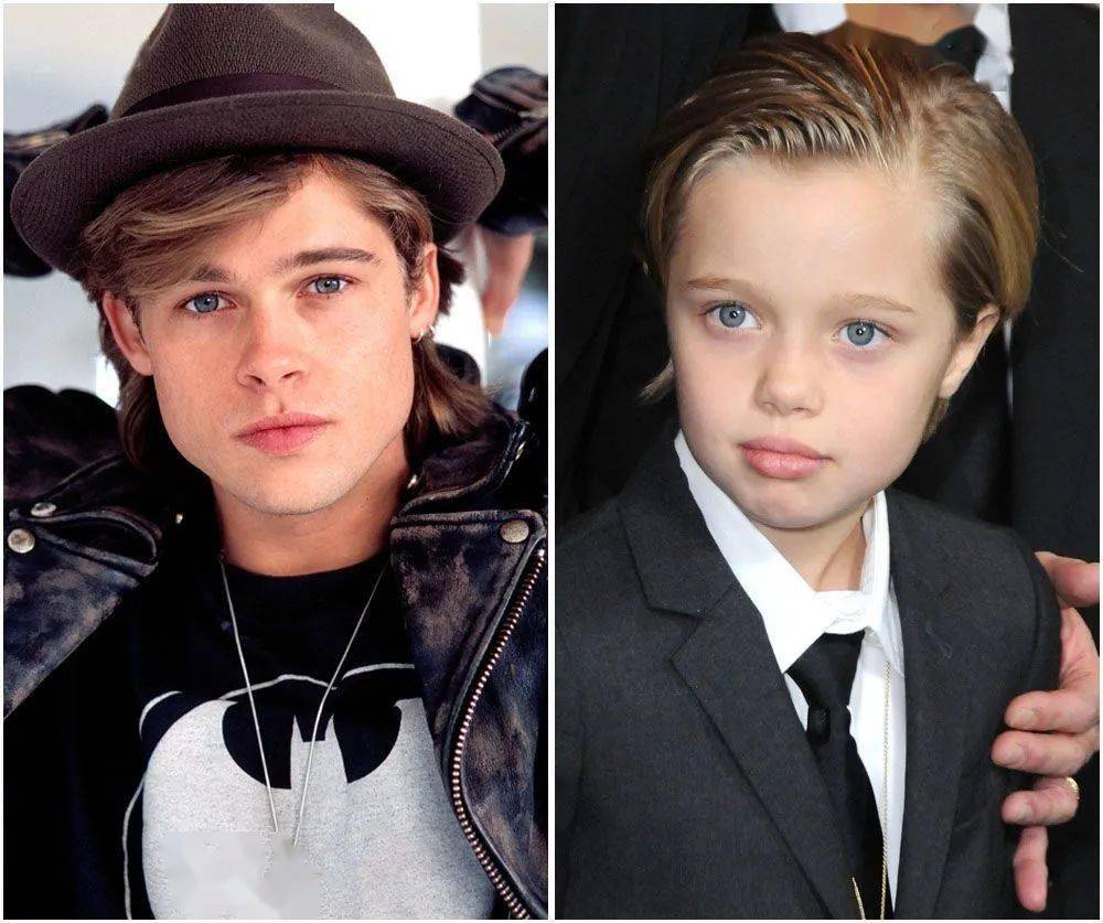 年轻时的布拉德·皮特英俊帅气,迷倒万千少女,塑造了无数经典形象