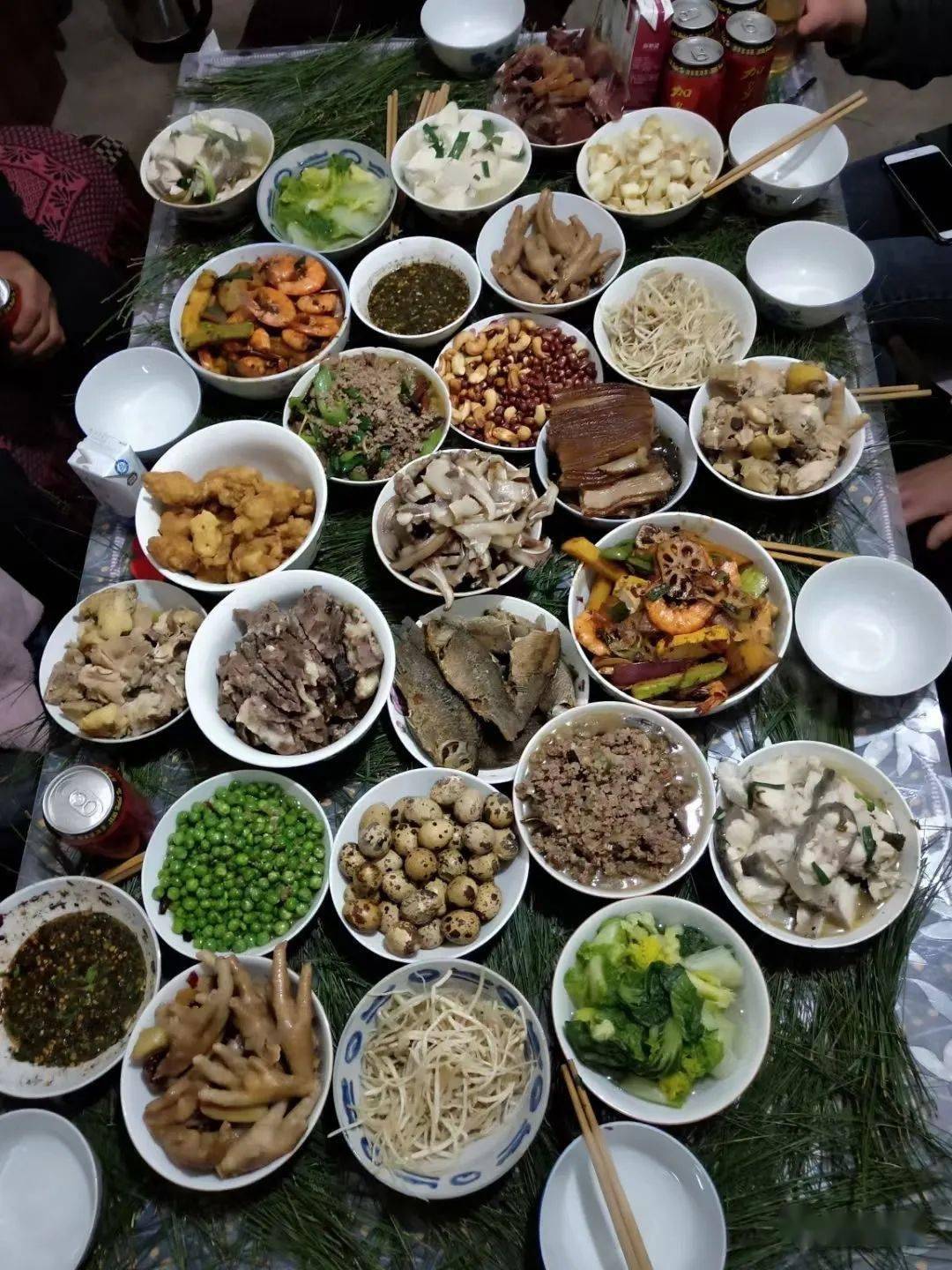 朋友圈宣威年夜饭大比拼一起来晒年夜饭