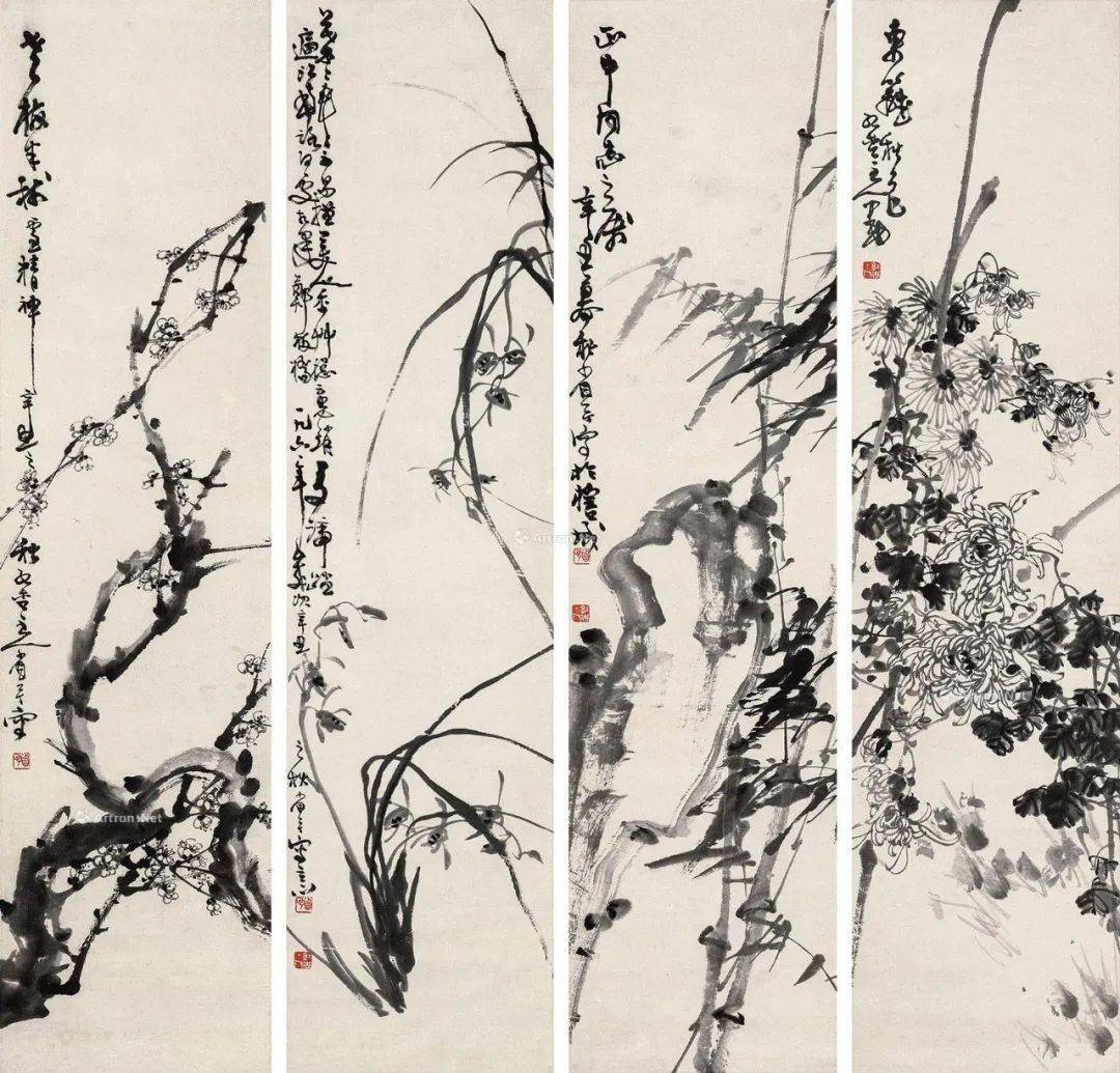 历代辛丑年国画佳作选60幅