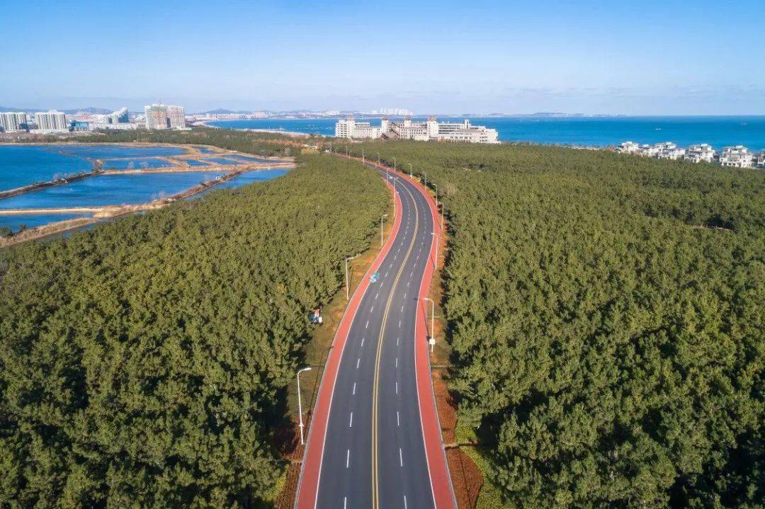 瞰威海路见山海美