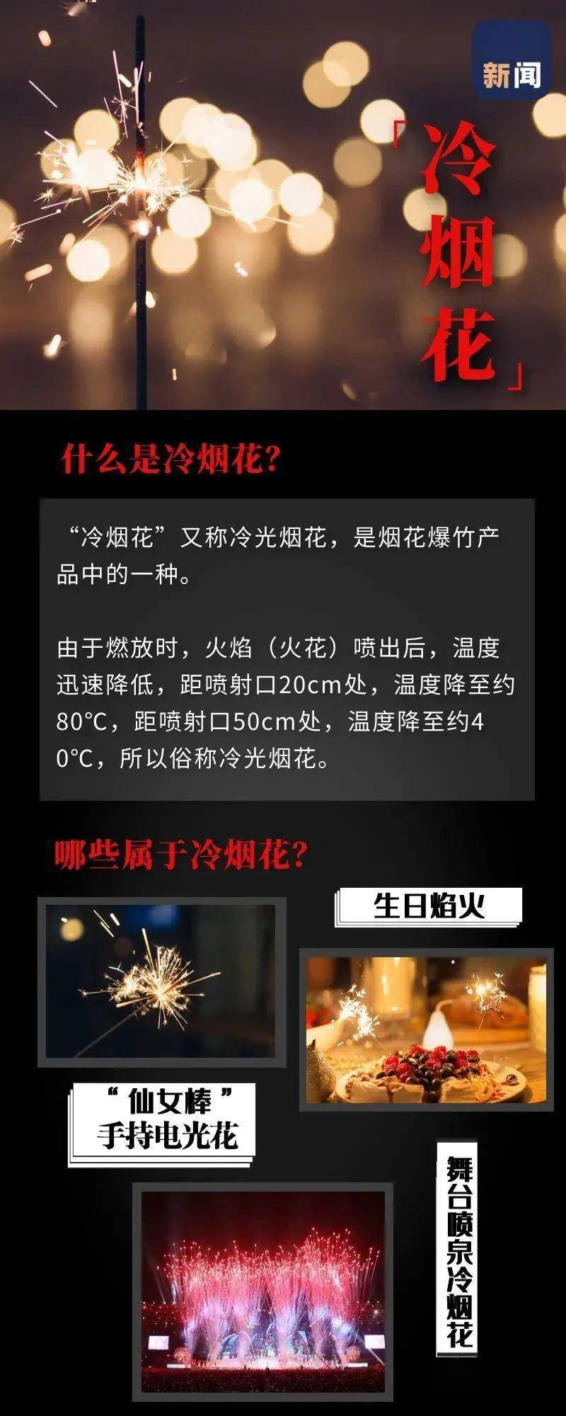 哪些属于冷烟花?什么是冷烟花?