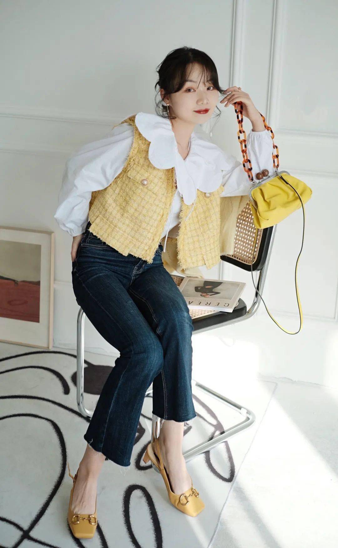 气温回暖穿什么圆脸窄肩女生的早春色彩穿搭报告